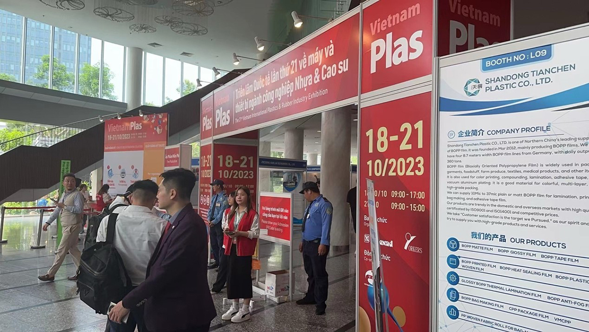 Kangda New Materials Participated in the 2023 Vietnam International Rubber and Plastic Exhibition
